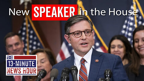 FINALLY! Mike Johnson Elected Speaker of the House With No Defections | Bobby Eberle Ep. 583