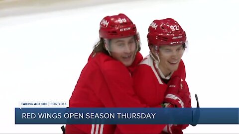 Jeff Blashill talks season outlook as Red Wings open Thursday