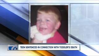 Teen sentenced in connection with toddler's death