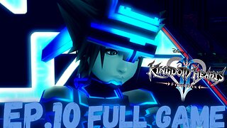 KINGDOM HEARTS II THE FINAL MIX Gameplay Walkthrough EP.10- Tron FULL GAME