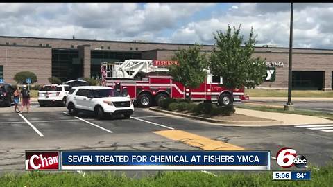 Seven people sickened after chemical spill reported at Fishers YMCA