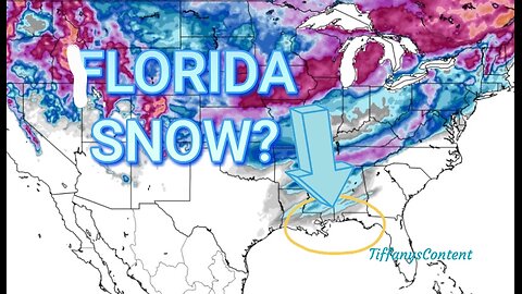 FLORIDA: Winter Weather Advisory, Hard FREEZE Warning, ICY roads Frost! SNOW flurries in Florida?