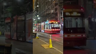 The iconic Toronto street car