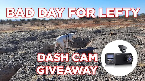 Dash Cam Giveaway and A Sad Story About Lefty | He Needs Your Support | Ambulance Conversion Life