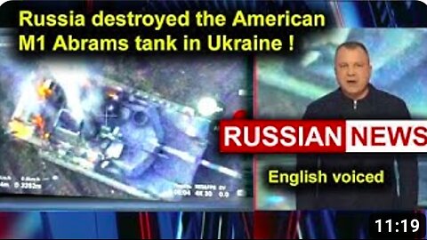 DENAZIFIED to SCRAP METAL - Russia destroyed the U.S M1 Abrams tank in Ukraine for the first time!