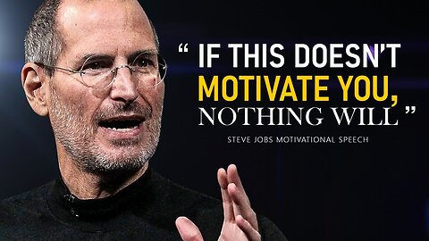 One of the Greatest Speeches Ever | Steve Jobs | Motivational