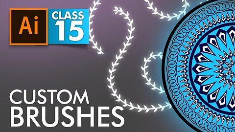 Adobe Illustrator - Custom Brushes - Class 15 - Urdu / Hindi