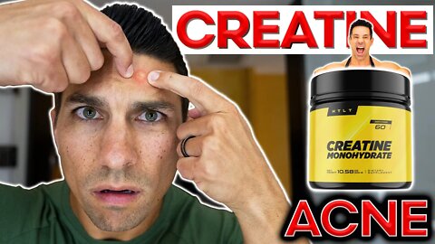 CREATINE gave me ACNE! 😬 @Greg Doucette HTLT Creatine Monohydrate Review...
