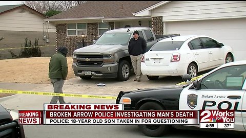 Broken Arrow police investigate man's death
