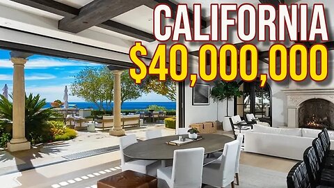 Touring $40,000,000 California Mega Mansion