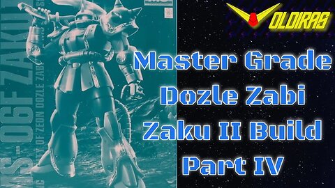 Gunpla Build - MG Dozle Zabi Custom Zaku II Part IV