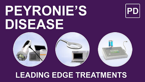 Peyronies Disease Treatment: Electromagnetic Transduction (EMTT), Nano Vi Exo & Shockwave therapy.