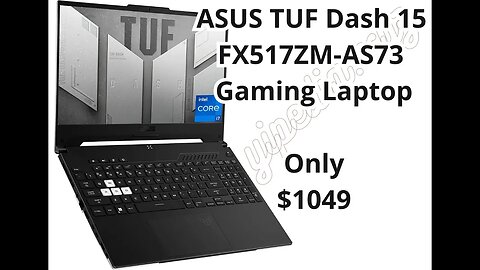 Gaming at its Finest with the ASUS TUF Dash 15 FX517ZM-AS73: A Closer Look