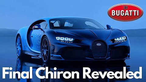 Bugatti L’Ultime: The Final Chiron Unveiled!