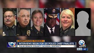 Interviews for next PBC School Police Chief