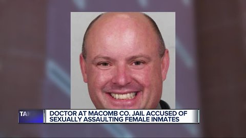 Macomb County Jail doctor charged with criminal sexual misconduct with inmates