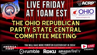 The Ohio Republican party State Central committee meeting