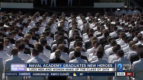 Naval Academy graduates new heroes