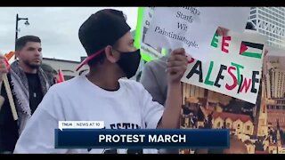 Hundreds show support for Palestine in Milwaukee rally Thursday
