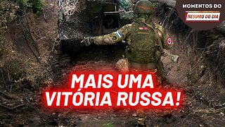 Rússia aniquila fábrica de drones da Ucrânia | Momentos do Resumo do Dia