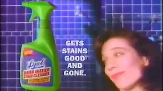 1993 Lysol "Get That Stain Out Of My House" Commercial (90's Commercials)