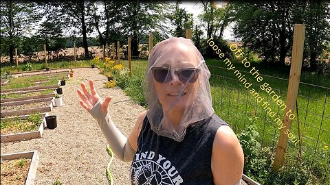 #gardeninglife #homesteading #rebelliongarden Off to the Garden to loose my mind and find my soul