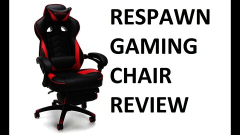 Respawn RSP-S110 gaming racing chair assembly and review