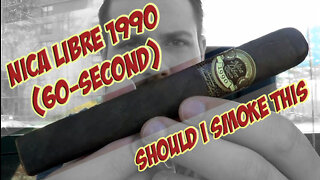 60 SECOND CIGAR REVIEW - Nica Libre 1990