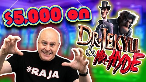 🧪 What Can I Hit with $5,000 on Dr. Jekyll & Mr. Hyde? 💸 $60 High Limit Spins