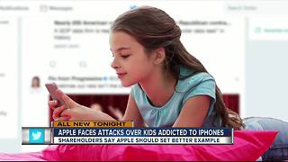 Apple investors urge action to curb child gadget addiction