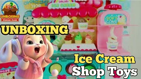 Mainan Anak Ice Cream Shop - Make Your Own Ice Cream Shop - Dalimi Ice Cream Shop Toys
