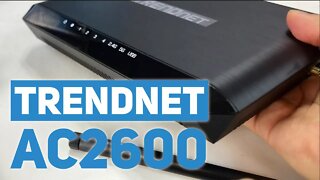 TRENDnet AC2600 MU-MIMO Wireless Gigabit Route Setup and Review