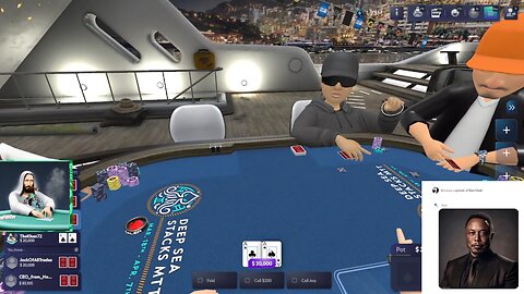 VR Poker - Annoying Someone Heads-up with a Big Bluff, Cashing Out with Coins