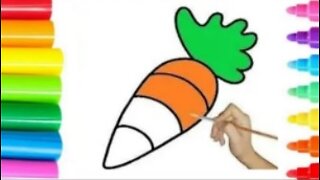 Drawing a CARROT for Picture