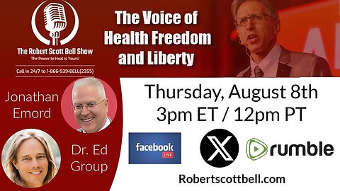 Jonathan Emord, Kamala Media Silence, Tim Walz Controversies, Dr. Ed Group, Healing for The A.G.E.S., Long Covid Masterclass - The RSB Show 8-8-24