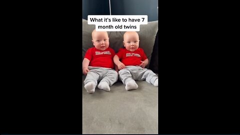 Adorable Twin Baby Moments