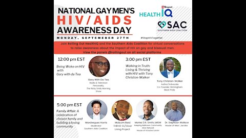 National Gay Men’s HIV/AIDS Awareness Day panel Conversation “Family Affair"