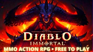 Game DIABLO IMMORTAL First Look / Gameplay (PC) (Mobile)