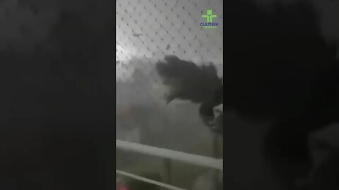 Ciclone bomba em Santa Catarina