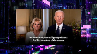 Biden Fails To Mention Jesus Once During Easter Message, And Is He Eating During His Other Speech?