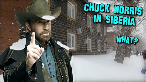 Chuck Norris in Siberian advertising