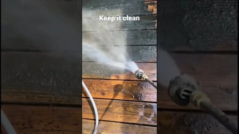 What a difference pressure washing can make