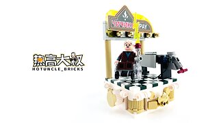 Wonder Family - Undead Grandfather Speed Build,Chinese Interactive Brick toys