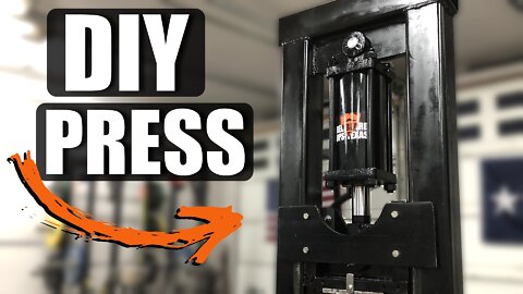 Homemade Hydraulic Forging Press | SMASH