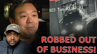 Chicago Business Owner RAGES OVER CRASH And GRAB Robberies FORCING Him To Close Store