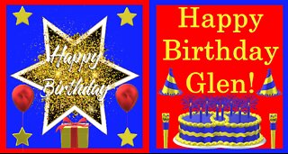 Happy Birthday 3D - Happy Birthday Glen - Happy Birthday To You - Happy Birthday Song