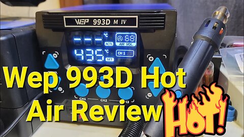 Wep 993DM IV Hot Air Rework Station Review