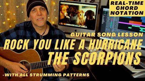 Scorpions Rock You Like A Hurricane Guitar Song Lesson 80s Hard Rock