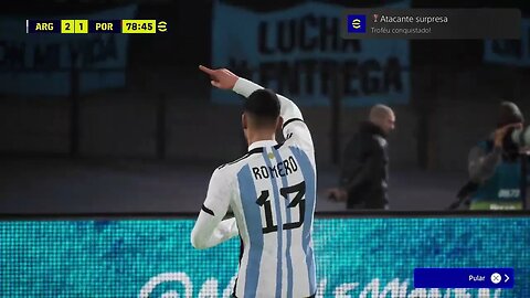 Atacante surpresa - Um defensor fez um gol - eFootball 2024 - PS5