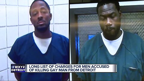 long list of charges for men accused of killing gay man from Detroit